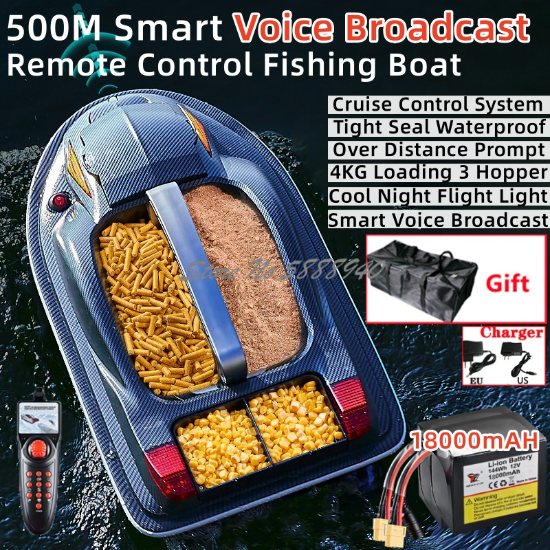 Barco de Pesca RC Inteligente  - Fishing Boat Navigation Light avaliação e preço
